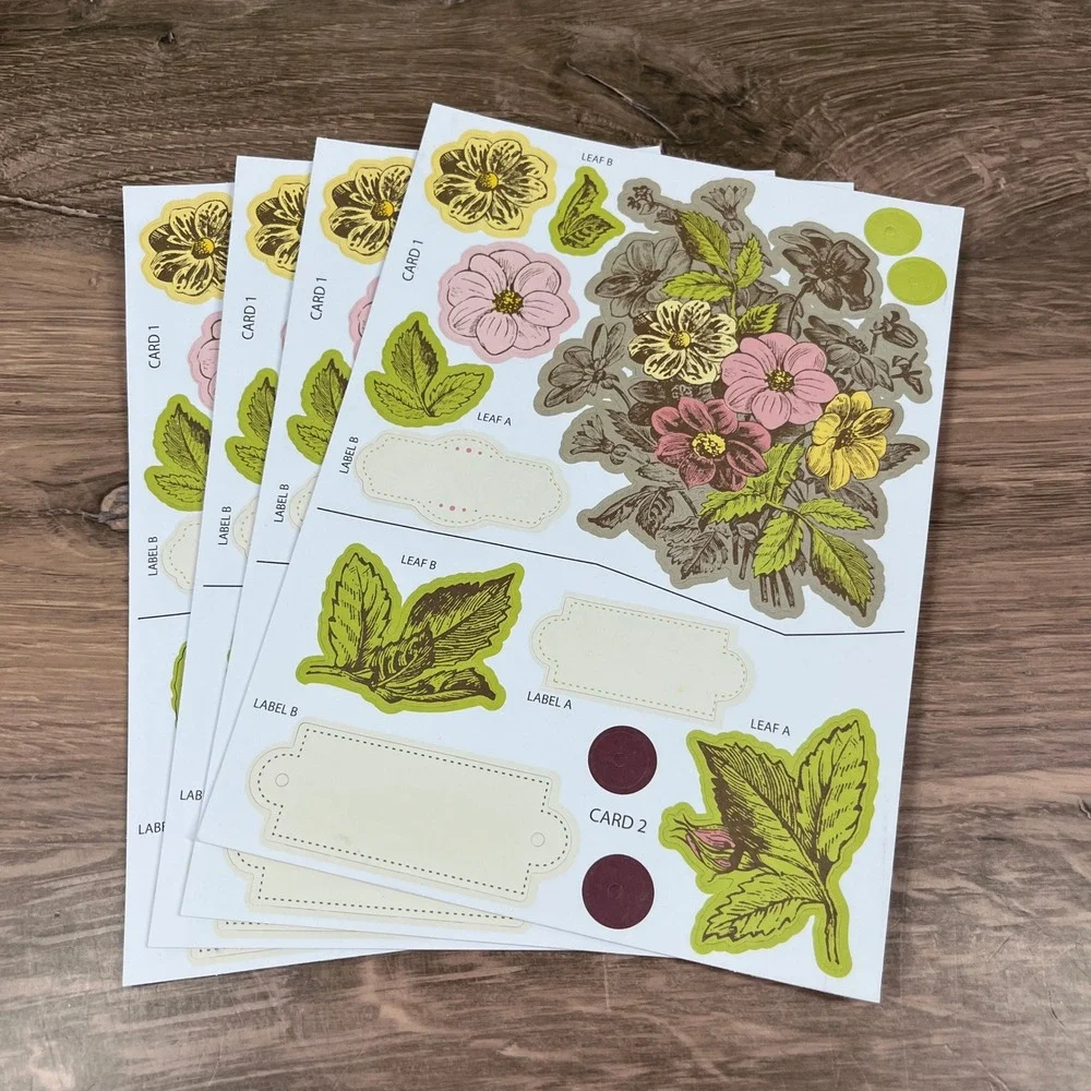 Stampin Up Paper Pumpkin Kit May Good Things Grow 2018 Floral Craft Set 50pc